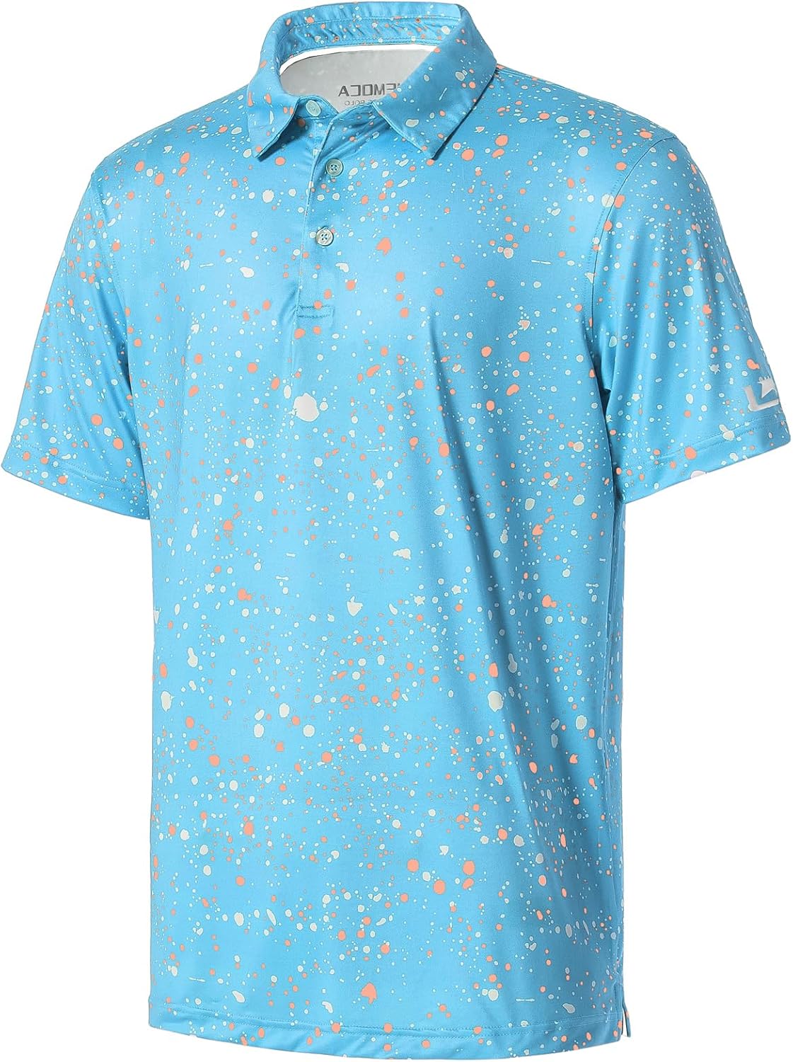 Skiennix Golf Shirts for Men - Dry Fit Performance Short Sleeve Polo | Moisture-Wicking Design