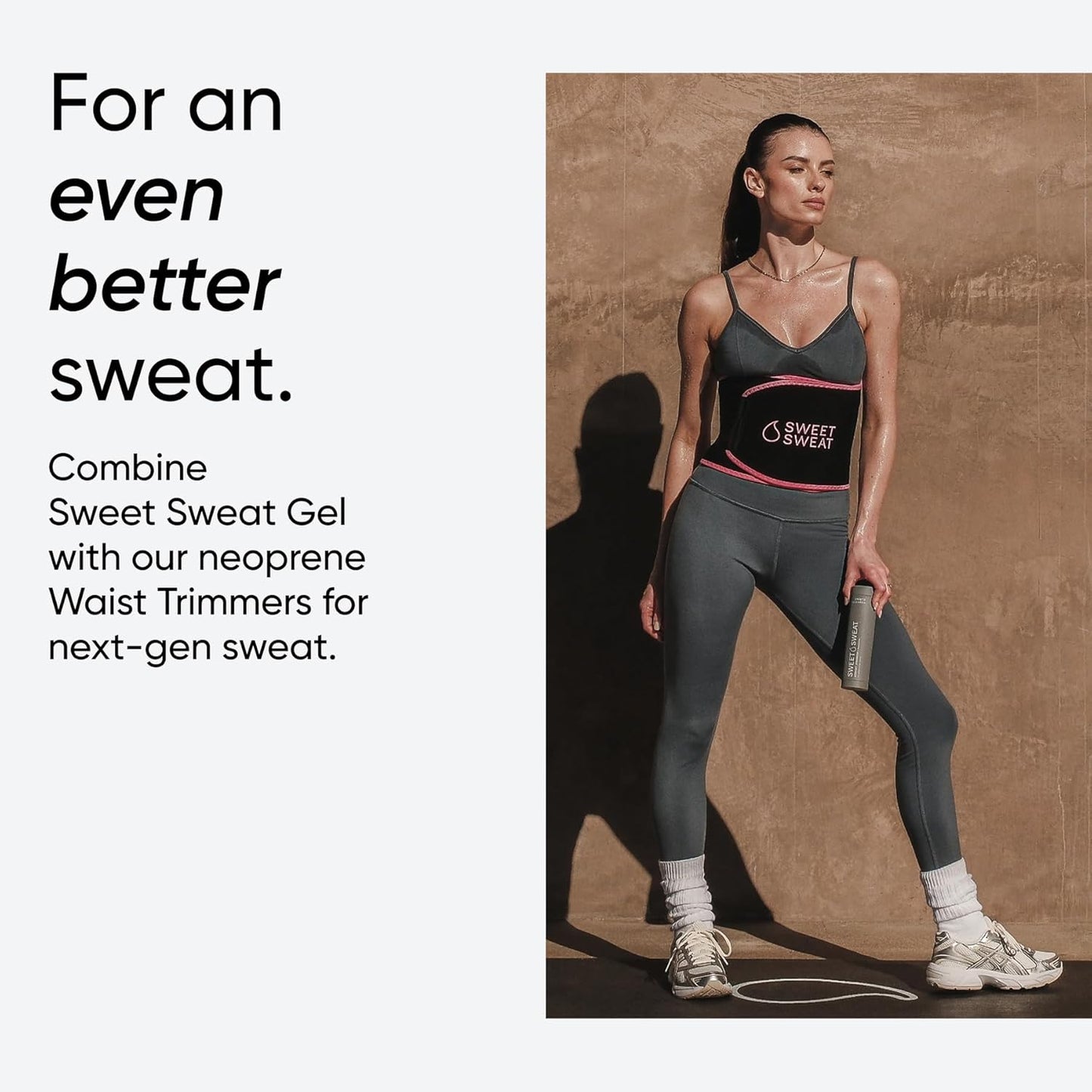 Sports Research Sweet Sweat Workout Enhancer Gel - Maximize Exercise & Sweat Faster | 6.4oz Stick