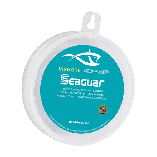 Seaguar Inshore 100% Fluorocarbon Fishing Line 12lbs, 100yds Break Strength/Length - 12IS100