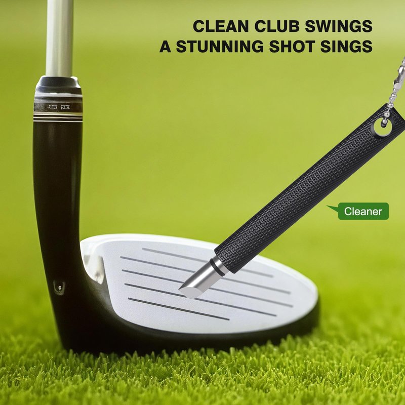 ToToRARI Golf Brush Craftsmanship Ball Brush - Built-in Scraper & Water Sprayer, Precision Design for Ultimate Cleanliness, Essential Golf Accessory