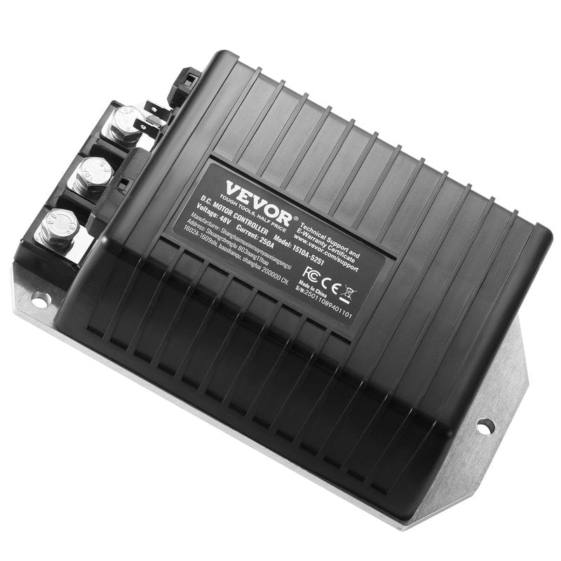 VEVOR Golf Cart Speed Controller, 36V and 350A, DC Motor Controller Replacement for 1994-2019 EZGO Golf Carts, IP65 Rated Protection, Aluminum Alloy & ABS Housing, Compatible with 1206-4301 Models