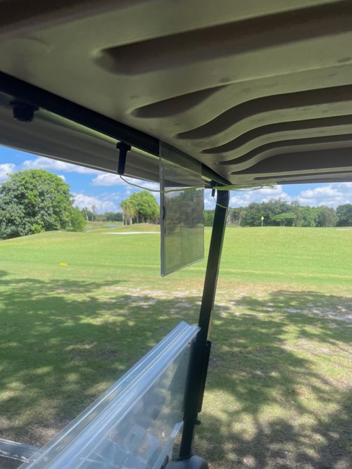 Tattle-Tail Golf Cart Wind Indicator (Neon Yellow)