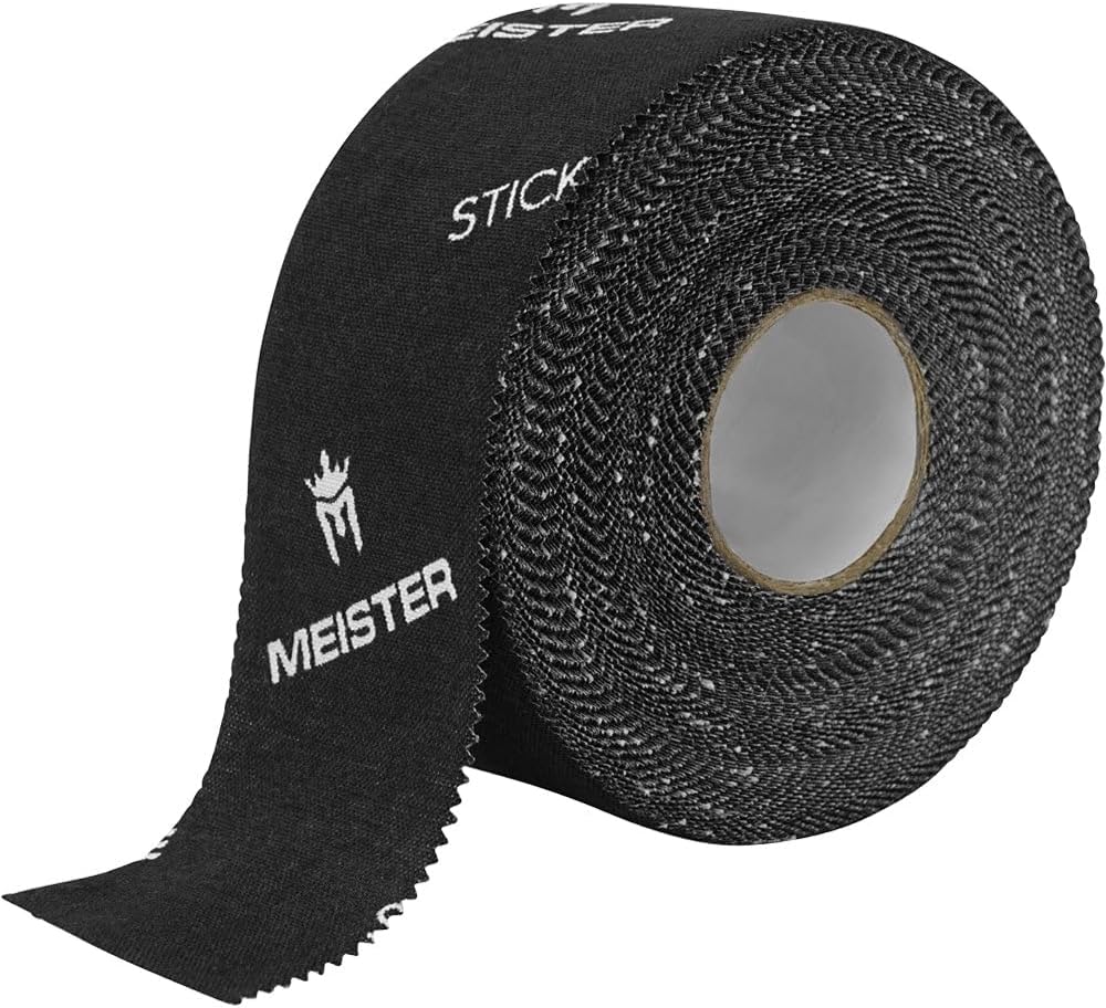 Meister StickElite Professional Porous Athletic Tape - 15yd x 1.5" - Black - 1 Roll