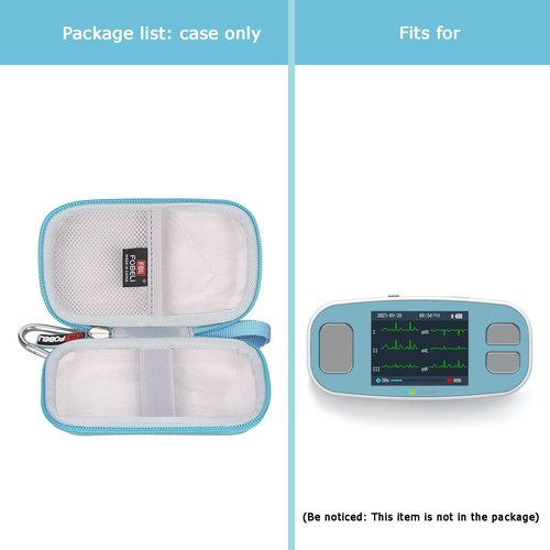 FBLFOBELI Hard Case Compatible with EMAY 6L Portable ECG Monitor