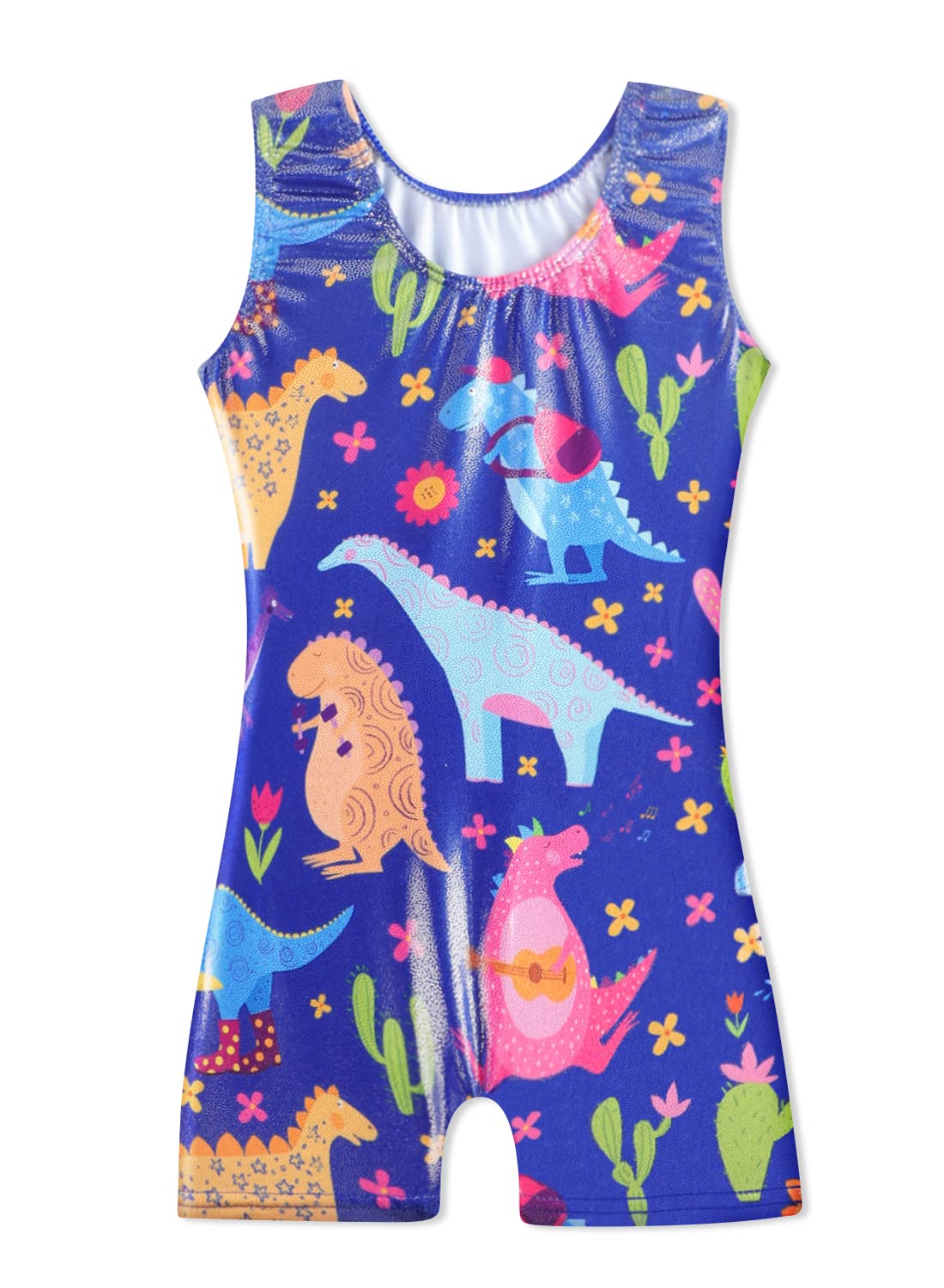 HOZIY Toddler Girl Leotard Gymnastics Biketards Blue Bodysuit Clothes Clothing Dance Dinosaur Gimnasia Girl Girls Gumnastics. Tumbling Outfits 2t 3t 2-3t
