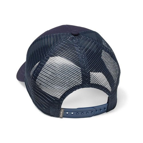 Eddie Bauer Men's Regular Fit Debossed Shield Graphic Hat, Atlantic, One Size