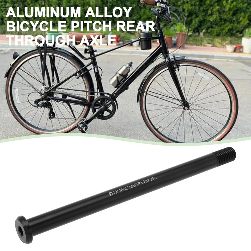 The Lord of the Tools Bike Rear Thru Axle Bike Fork Axle Compatible with Shimano E-Thru Boost Compatible with BMC Compatible with KTM Compatible with Niner Compatible with Trek