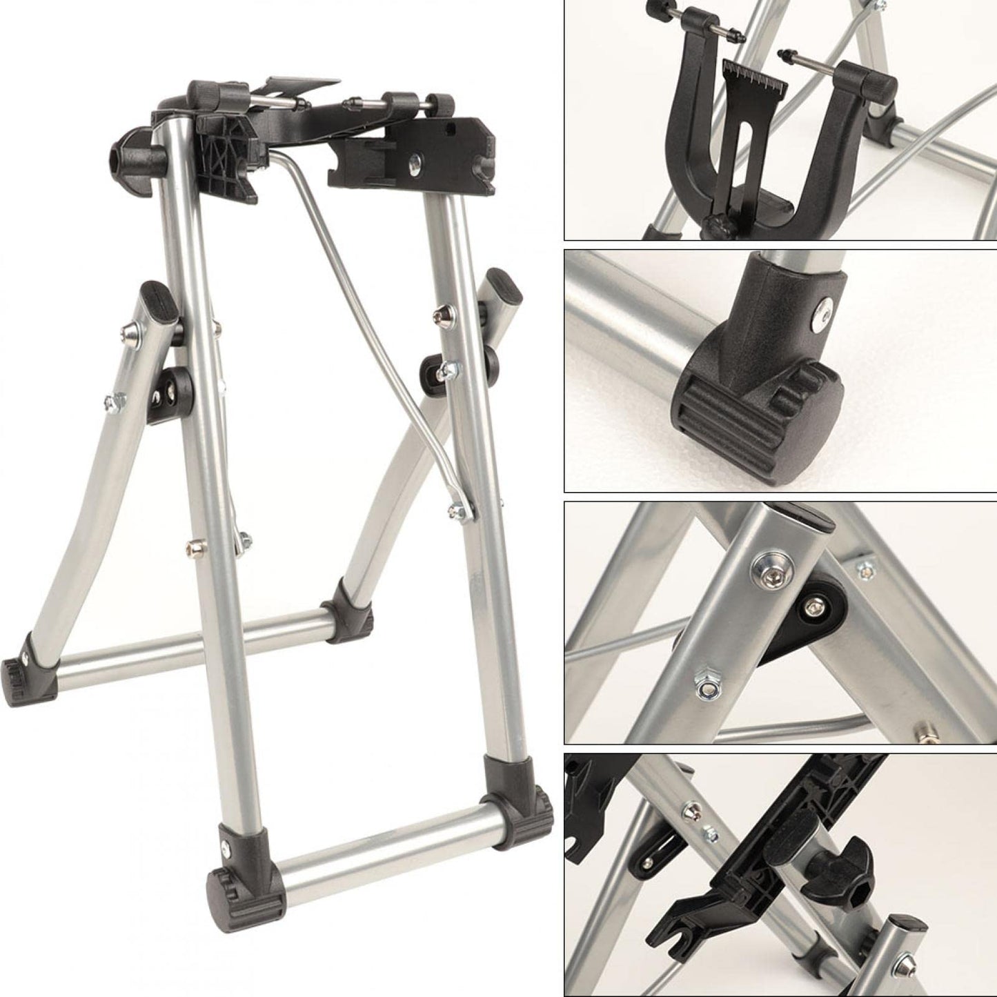 Bike Wheel Maintenance Bike Wheel Truing Stand,Foldable Wheel Truing Wheel Truing Stand,Sturdy for Road Bike Bike Tool Outdoor Cycling