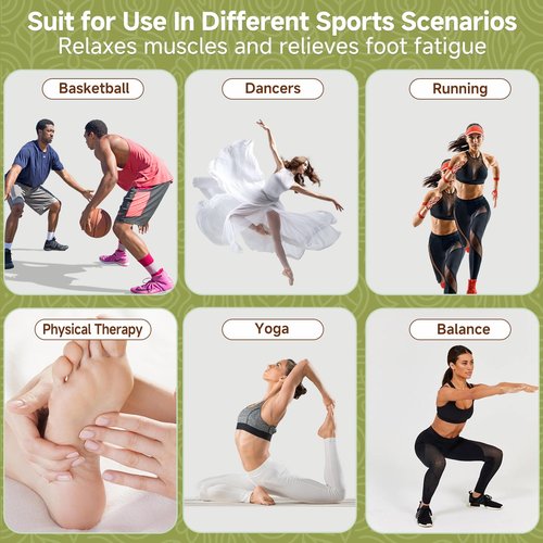 Rocalt Cork Balance Board, Premium Cork 4-in-1 Foot & Ankle Strengthener Kit, Balance Trainer with Massage Roller & Ball, Toe Resistance Bands, Storage Bag & Exercise Guide for Enhance Mobility, Improve Foot Function, Prevent Falls