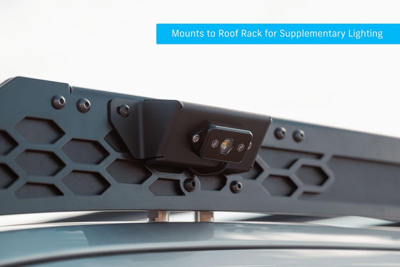 Rago Fabrication's The Illuminator | Roof Rack Light Mount | Compatible w/ Most Roof Racks on The Market | S2 & Universal Rock Light Variations | Made in The USA (Universal Rock Light Illuminator)