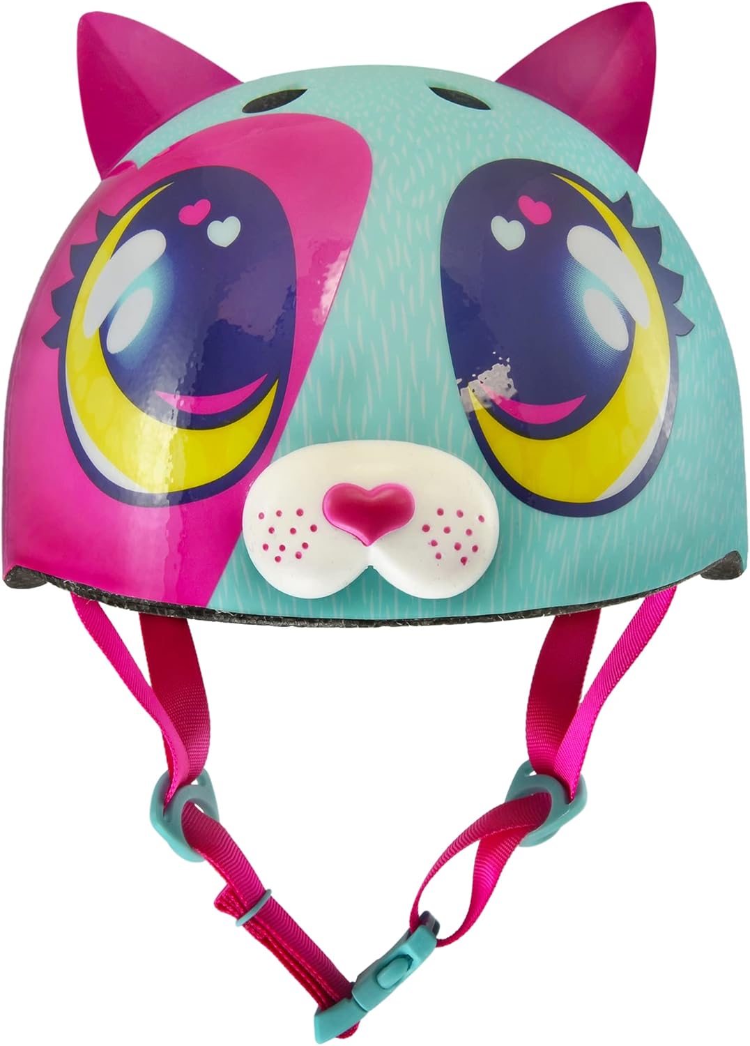 Raskullz Kitty Cat Toddler & Child Helmets - Fun Design for Ages 3+ & 5+ | Safety & Style