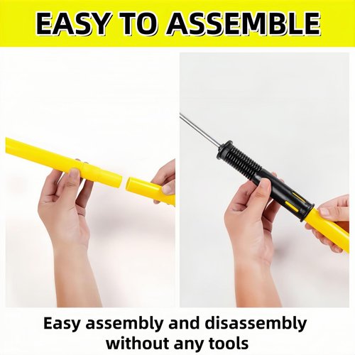 6 Pcs Soccer Agility Poles for Training,5 FT Adjustable Speed and Agility Training Equipment,Football/Basketball/Horse/Dog Sports Practice Equipment,Soccer Sticks with Ground Spring Nails for Outdoors