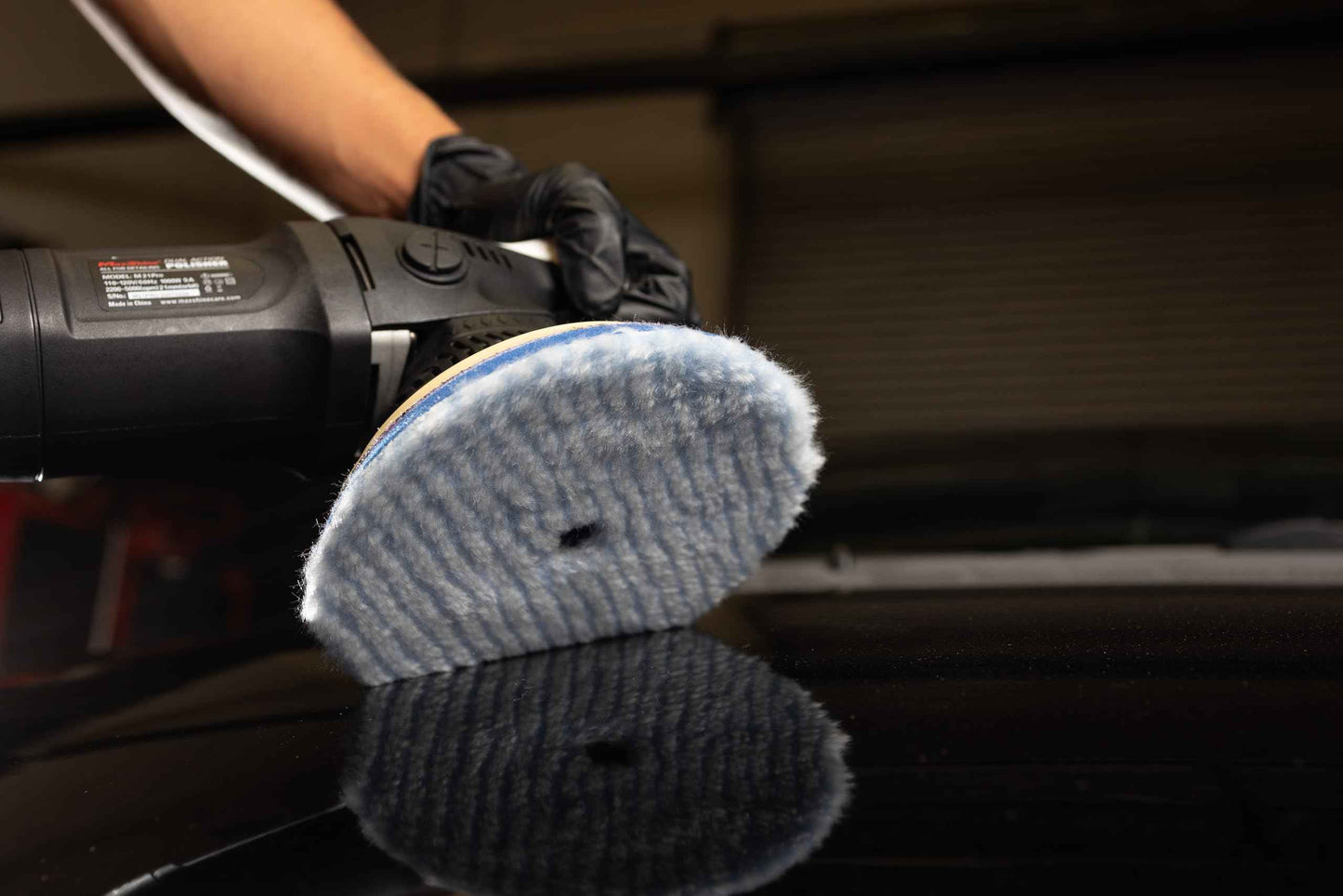 Maxshine 5” Universal Synthetic Wool Cutting Pad | Durable Hook & Loop Pad for Heavy-Duty Use | Professional Buffing Pad Compatible with DA & Rotary Polishers | Paint Correction & Defect Removal