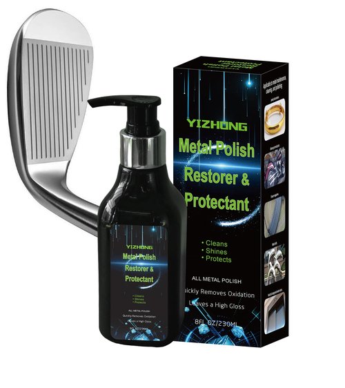 YIZHONG Golf Club Cleaner Kit Golf Club Polishing Kit Various Metal Cleaning and Polishing Pastes