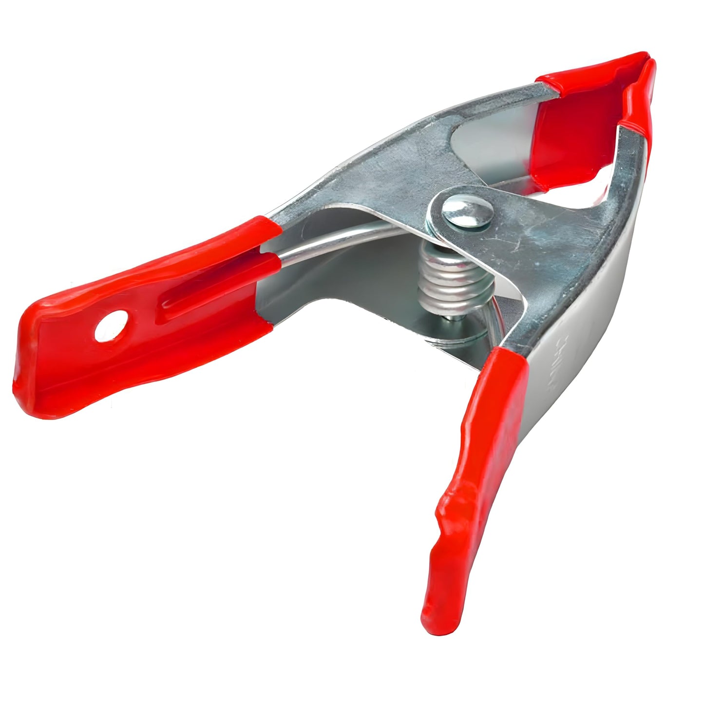 6-Pack 6-Inch Heavy Duty Spring Clamps – Metal Spring Clip Set with 2.5” Jaw Opening, Rubber Coated Handles & Tips – Strong Grip Clamps for Woodworking, DIY, Photography, Crafting