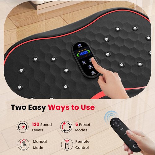 AXV Vibration Plate - Full Body Fitness Machine for Weight Loss | Shaking Exercise Platform