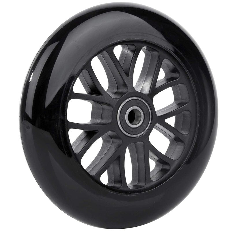 AOWESM 125mm 85a Scooter Wheels with ABEC-9 Bearings for Razor A3 Kick Scooters - Precision Fit, Durable & Smooth Ride (2-Pack, Black)