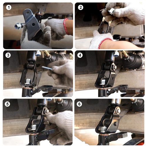 Roykaw Club Car Precedent Upper Clevis Assembly for 2004-Up and 2018-Up Tempo Gas & Electric Golf Cart Models, Replaces OEM # 1022897-01, 1022896-01