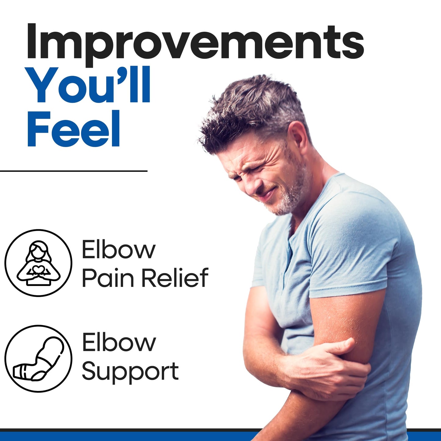Soft Elbow Pad For Bursitis & Elbow Tendonitis Relief Wrap | Padded Compression Sleeve for Bursitis | Tendonitis Relief Wrap Pads | Tennis Elbows Brace for Women Men | Arm Cushion Brace | Small / Med