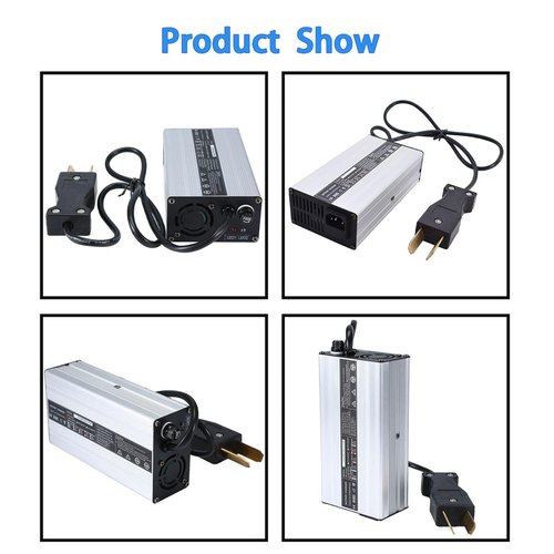 labwork 36V 5A Battery Charger with Crows Foot Plug Replacement for EZGO Yamaha DS TXT Club Car Golf Cart