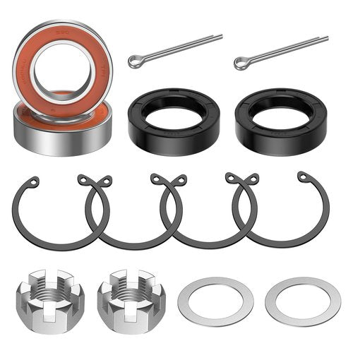 CartClan Golf Cart Rear Axle Bearing & Seal Kit for EZGO TXT RXV Marathon Medalist 1978-UP Electric Carts OEM# 611931 15112-G1 15112G1 70181-G01 70181G01 620343-2 Pack