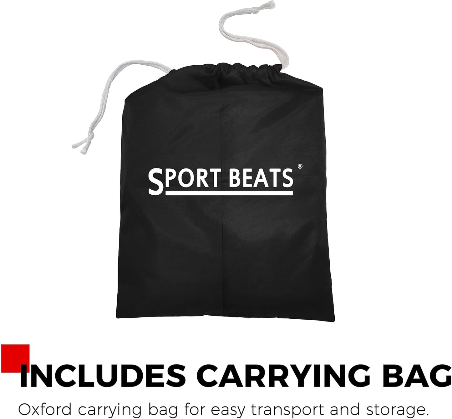 Sport Beats Cornhole Bags - Set of 8 Regulation Weight & Size with Convenient Carry Case