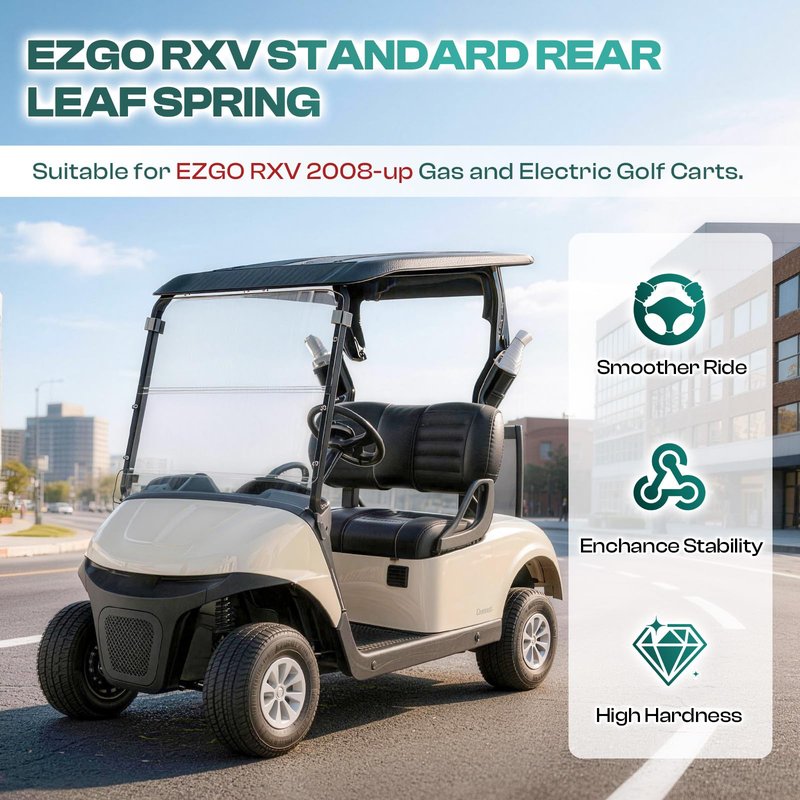 DRIVE UP Golf Cart Standard Rear Leaf Spring Kit for EZGO RXV 2008-Up 611713