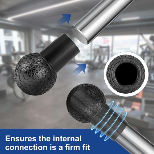 Landmine Attachment for Barbell - Durable Rubber Fits 2-Inch Bars | Ideal for T-Bar Rows & Home Gym Workouts