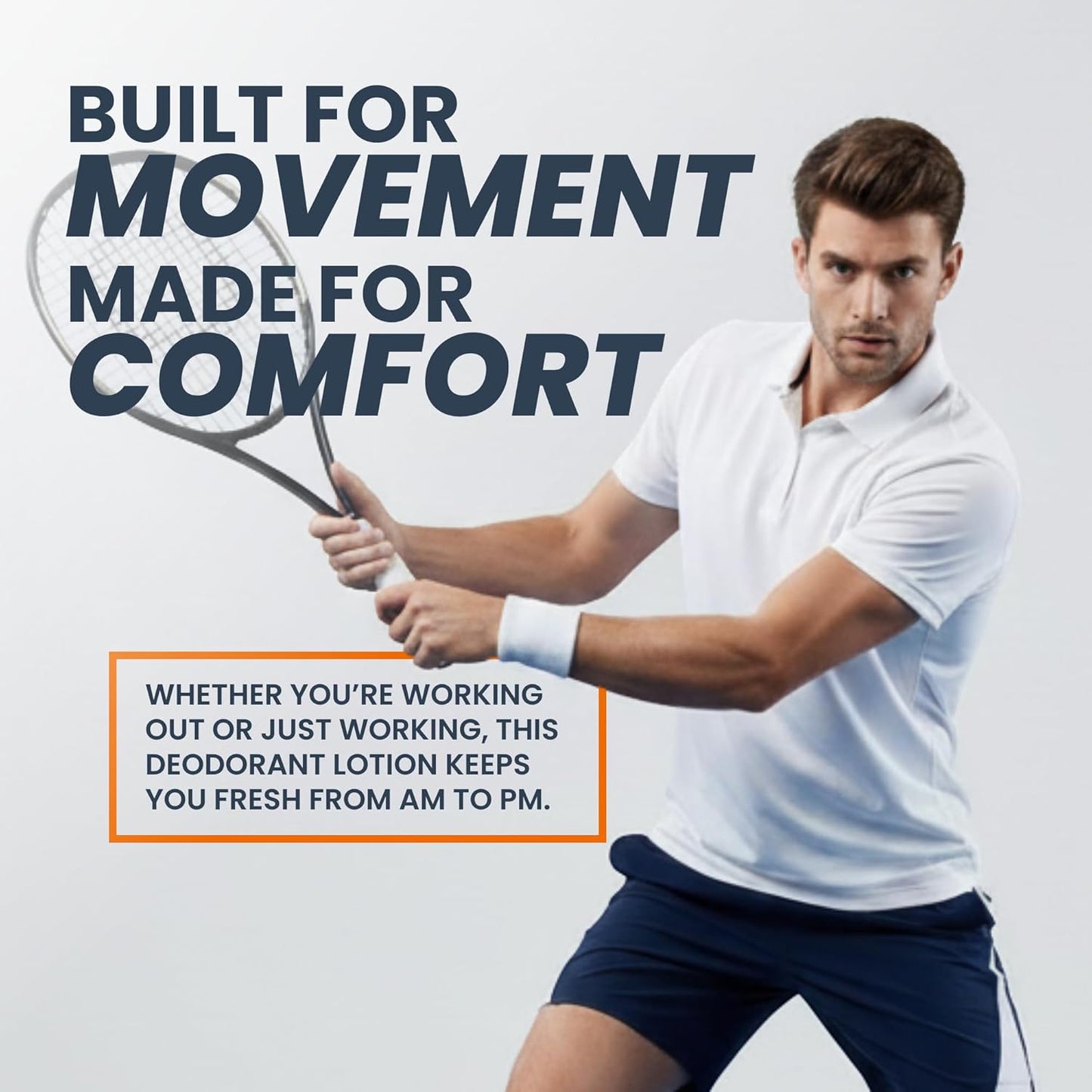 Super Fresh Ball Deodorant Powder - Comfort Cream for Men | Odor Control & Sweat Absorption, 4 oz