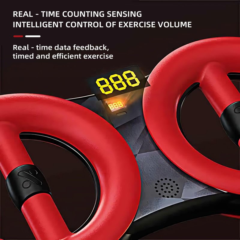 Rotator Machine Forearm Exerciser strengthener Strength Training Unisex Digital Display Adjustable Resistance Non Slip Rubber Coating Home/Gym Workouts Equipment