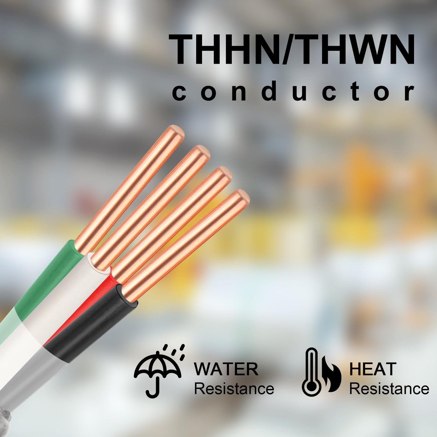 14/3 Metal Clad (MC) Cable with Ground 75ft, 14 Gauge Electric Wire with Aluminum Armor, Solid Bare Copper Conductors for Indoor Outdoor Underground Embedded Installation (14/3, 75 ft)