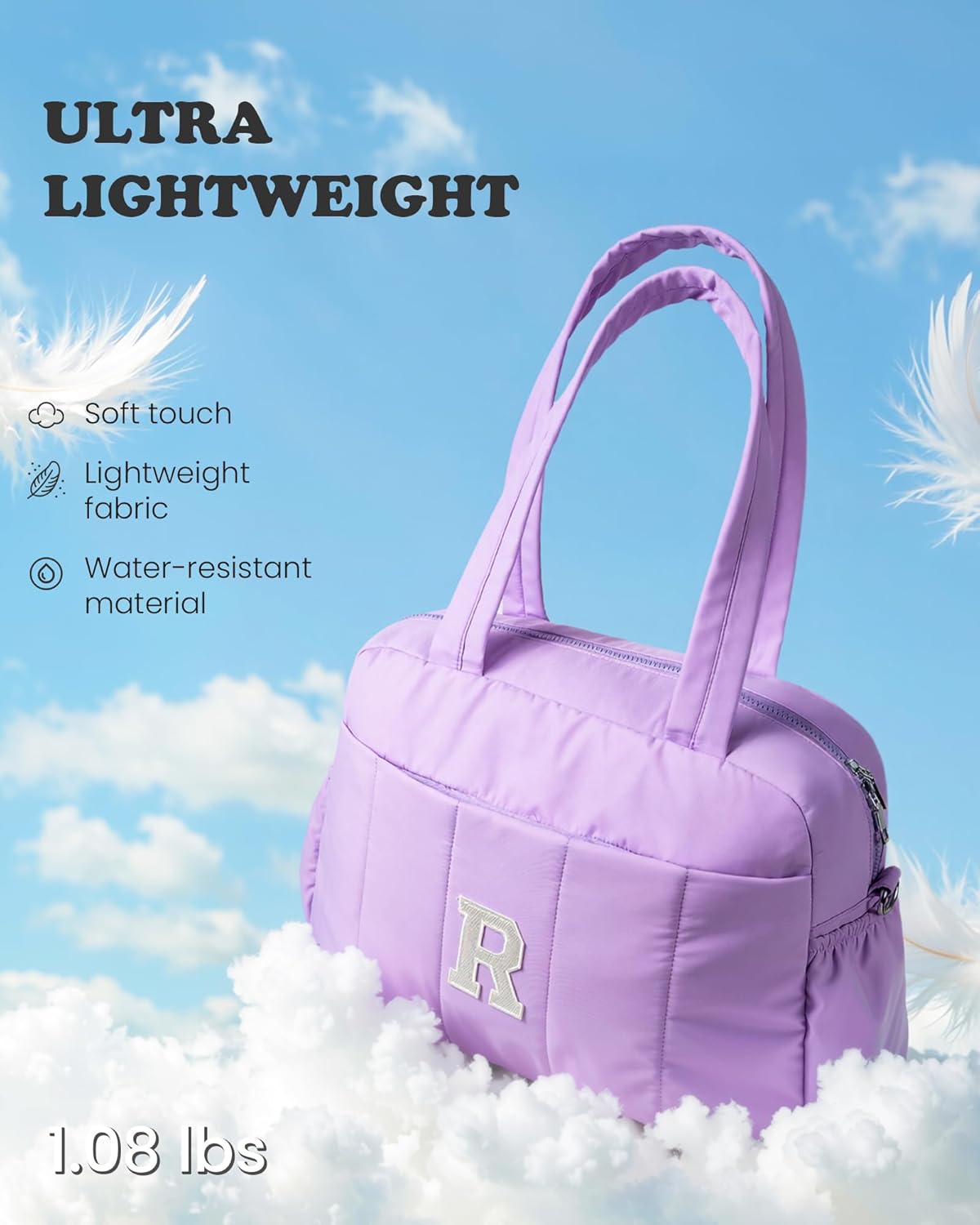 Skiennix Customizable Kids Duffle Bag | Stylish Overnight Bag with Wet Pocket for Girls