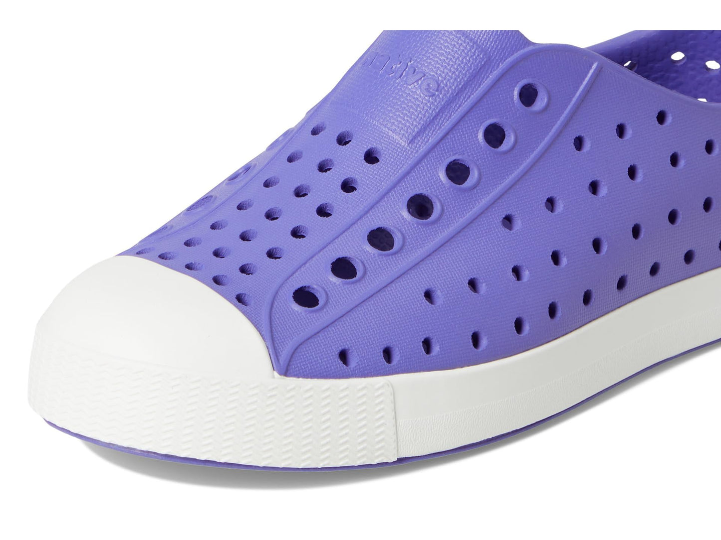 Native Shoes Unisex-Kids Jefferson Sneakers, Punk Purple/Shell White, 3 Little Kid