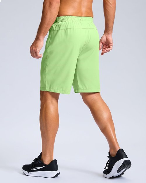 G Gradual Men's Athletic Running Shorts - Quick Dry with Zipper Pockets | 7"/5"/9" Sizes for Gym & Outdoor Activities