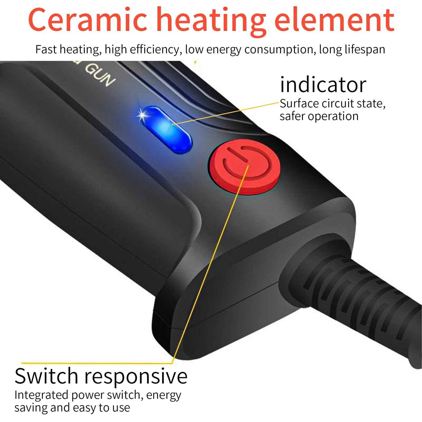 Soldering Iron Kit, 60W Soldering Gun Automatic Hand-held Solder Gun Iron Kit Welding Tool, 110V Automatic Welding Gun, for Electronic Repair, Home appliance repair, DIY