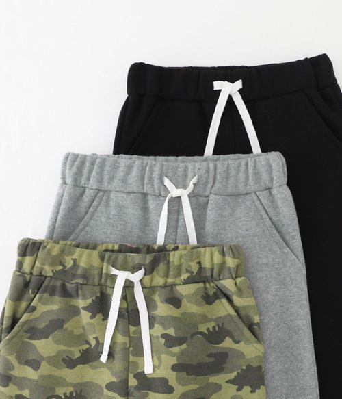 JARMAKO Boys Fleece Sweatpants, 3-Pack Jogger Pants, Forest Camo, Size 8
