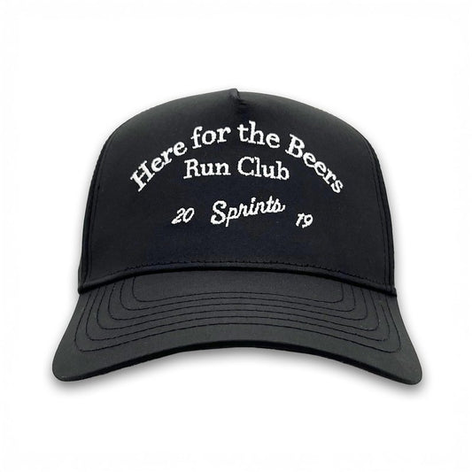Sprints Structured VP Performance Cap | The Lightweight, Quick Dry, Sport Hat, One Size, Unisex (Here for The Beers Run Club)