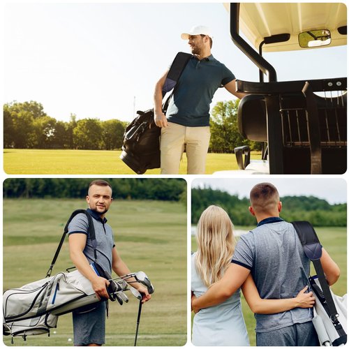 Barudan Golf Bag Strap Replacement Universal Single Shoulder Strap fits for All Brand Golf Bags