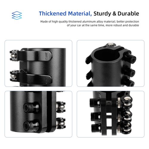 ulip Electric Scooters Folding Clamp Vertical Rod Rugged Lock Parts Tighten Clamp Accessories for Kaabo Mantis 10 Electric Scooter