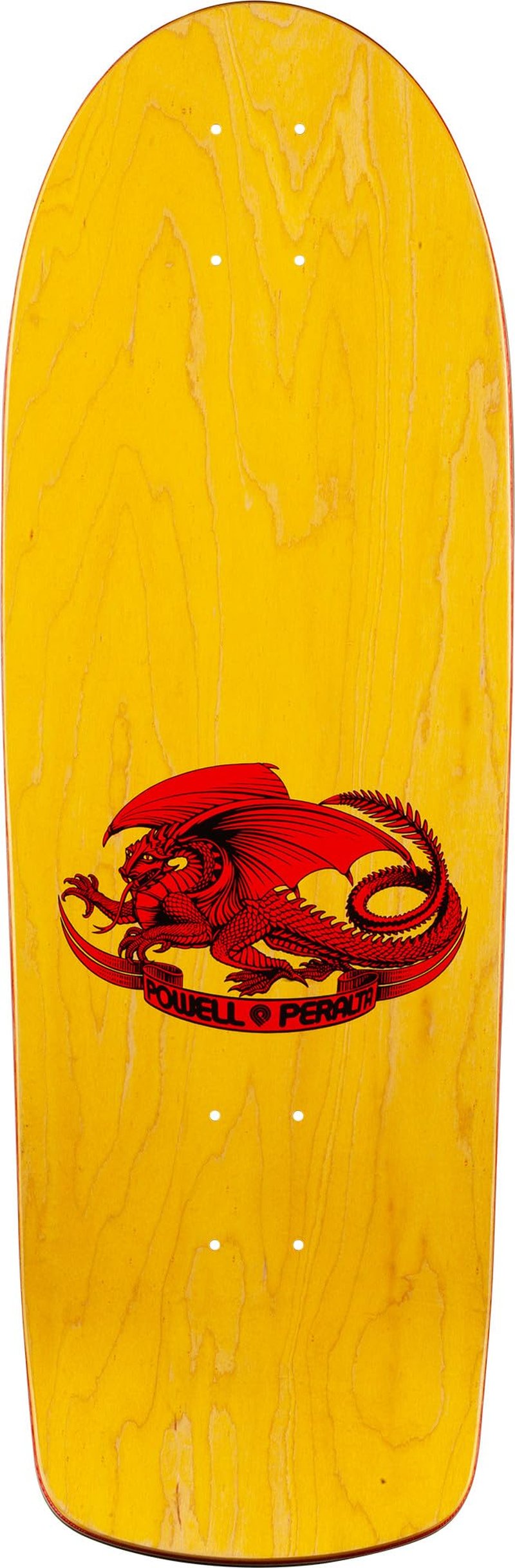 Powell Peralta Mike McGill Skull & Snake Skateboard Deck, Rasta Fade, 10" x 30.125"