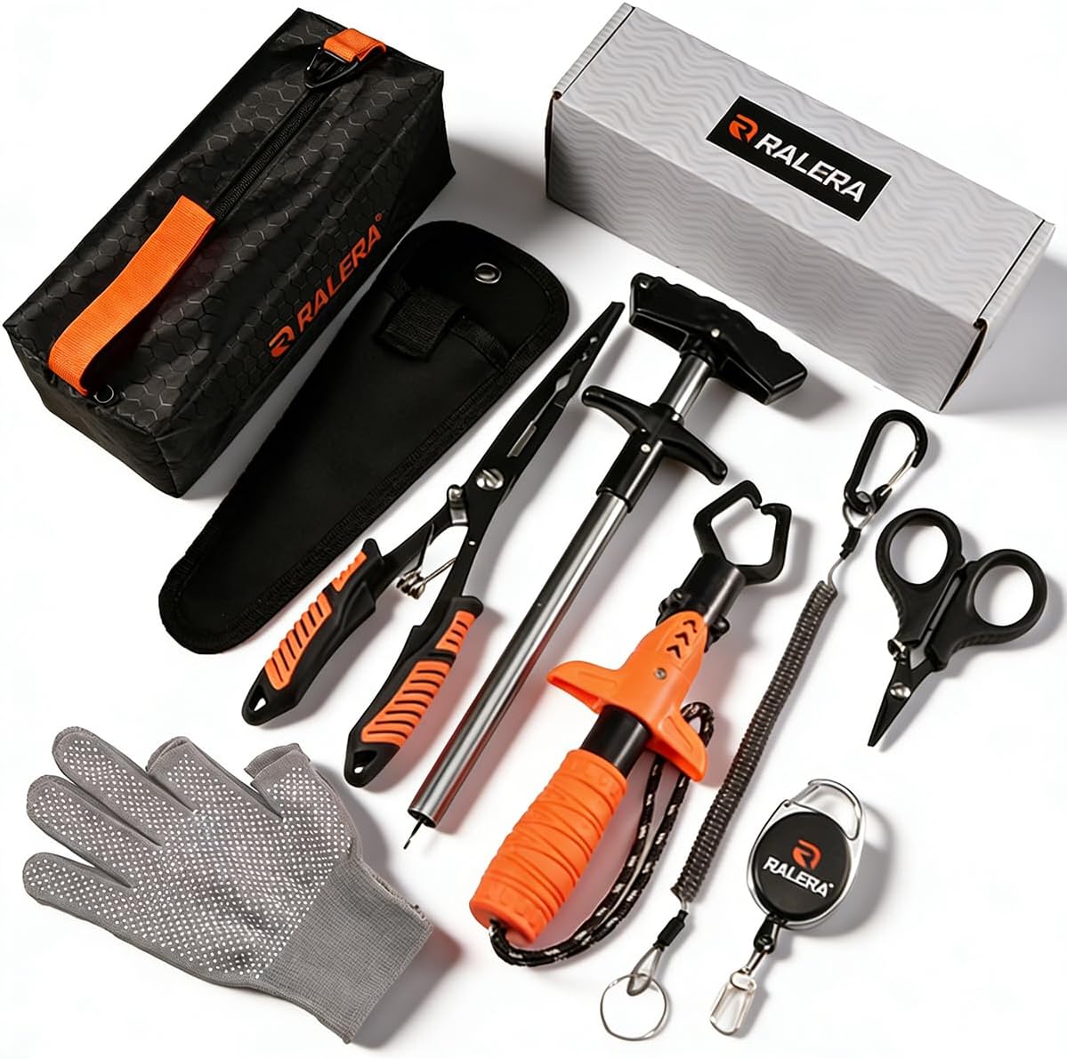 Regine Switzerland Fillet Knife Set - Precision Fishing Pliers & Non-Slip Grip | Essential Saltwater Accessories