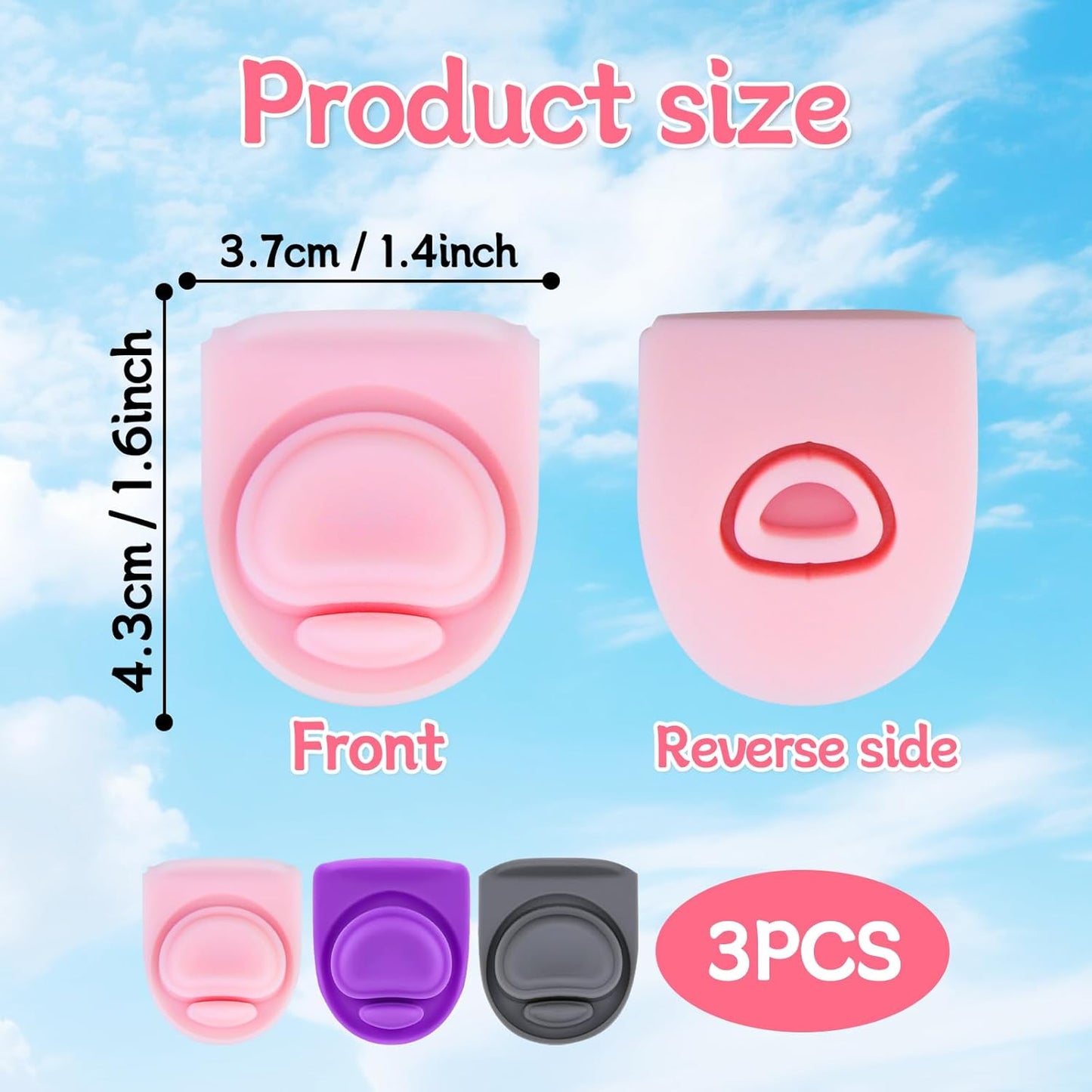 Owala | 3-Pack Replacement Lid Rubber Seal Gaskets for FreeSip Water Bottles - Fits 16/19/24/32 oz