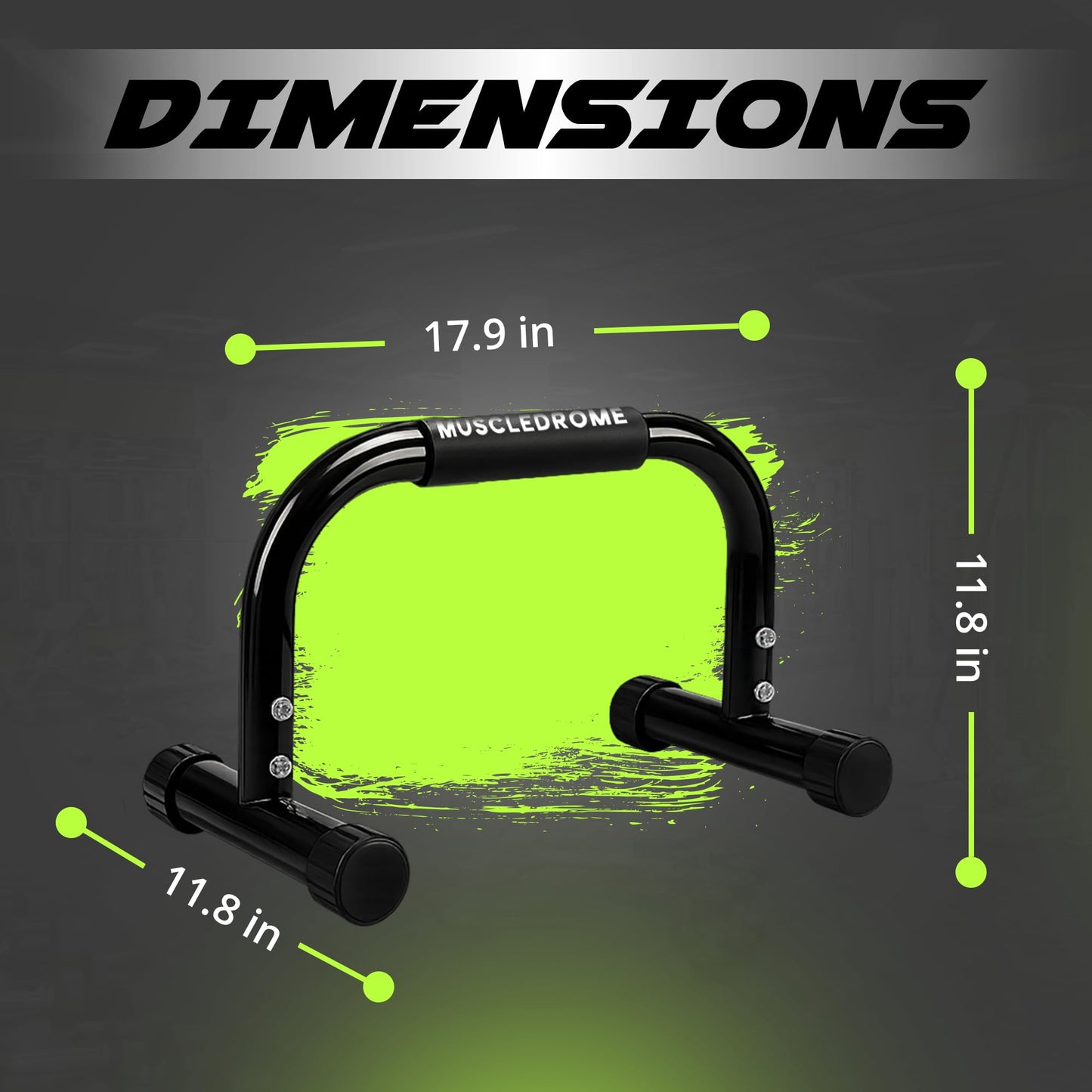 MUSCLEDROME Calisthenics Bars,Push Up Bar for strength traning, Parallettes Bars & Dip Bars, Calisthenic, Push Up Handle for Workouts, Calisthenics Equipment ﻿for home