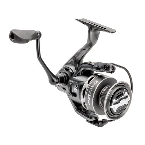 Lew’s Speed Spin Spinning Fishing Reel, Size 100 Reel, 9+1 Bearings, 5.2:1 Gear Ratio, Graphite Frame and Sideplate (Clam Packaging)