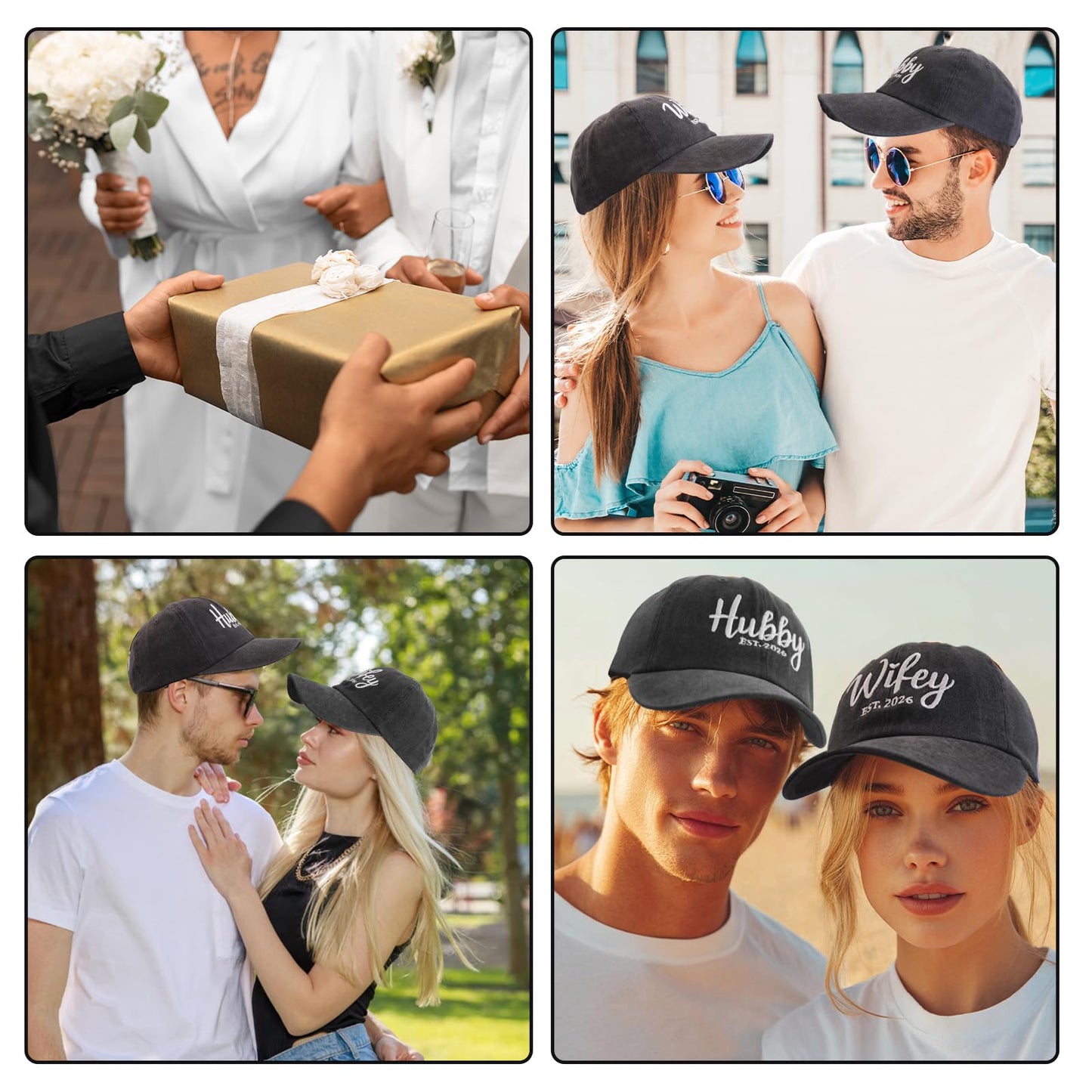 Bridal Shower Gifts for Bride Mrs Wife Birthday Gift Ideas,Wedding Bachelorette Party Honeymoon Marriage for Wifey Hat 2026