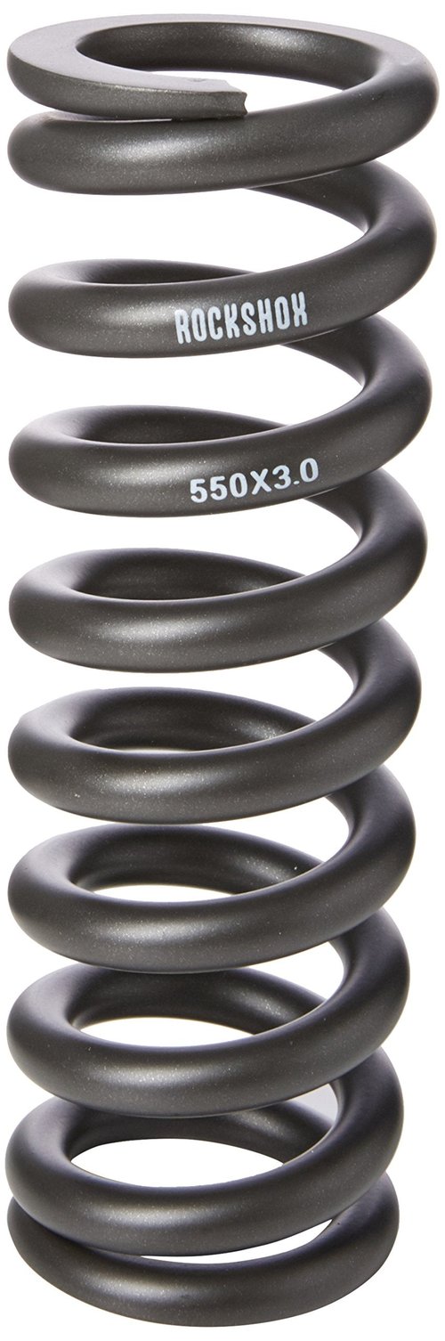 RockShox Vivid/Kage Coil Spring - 550lb, 9.5" x 3" Heavy-Duty Replacement Shock Spring for Mountain Bike Rear Suspension, Tunable Performance, Durable Steel Construction, Ideal for Service & Repair