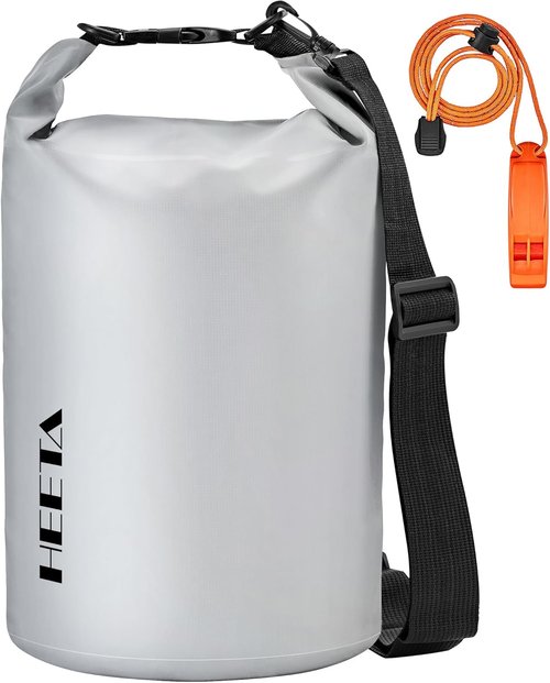 HEETA Waterproof Dry Bag - Lightweight Roll Top Storage for Travel, Kayaking & Camping | 5L/10L/20L/30L/40L