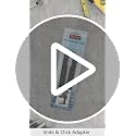 Scotty 440-BK-4 Low Profile 4-Inch Track for Kayak & Marine Accessories