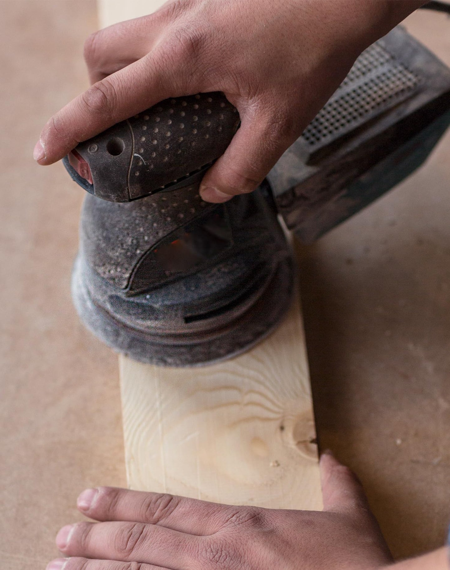 QWORK 6-Inch Hook and Loop Sanding Pad Interface, Durable Sponge Construction, 5 Pack - Compatible with Random Orbital Sanders, Ideal for Metal, Wood, Ceramics, Glass, Automotive, and Marine Polishing