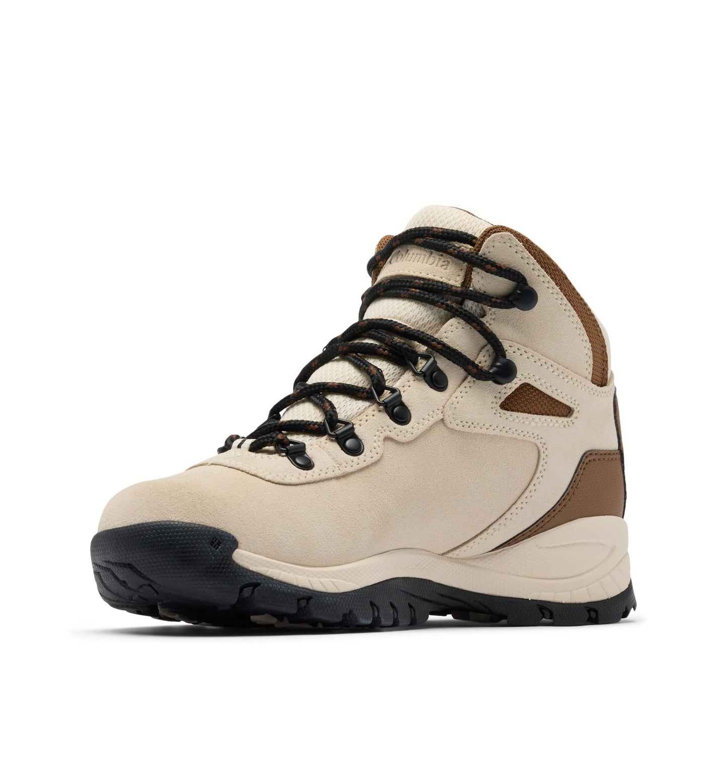 Columbia Women's Newton Ridge Plus Waterproof Amped, Natural/Nutmeg, 9 Regular